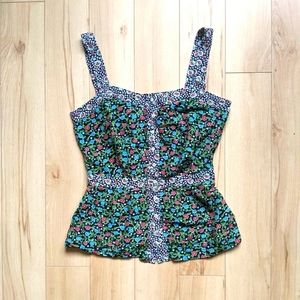 Vintage floral top